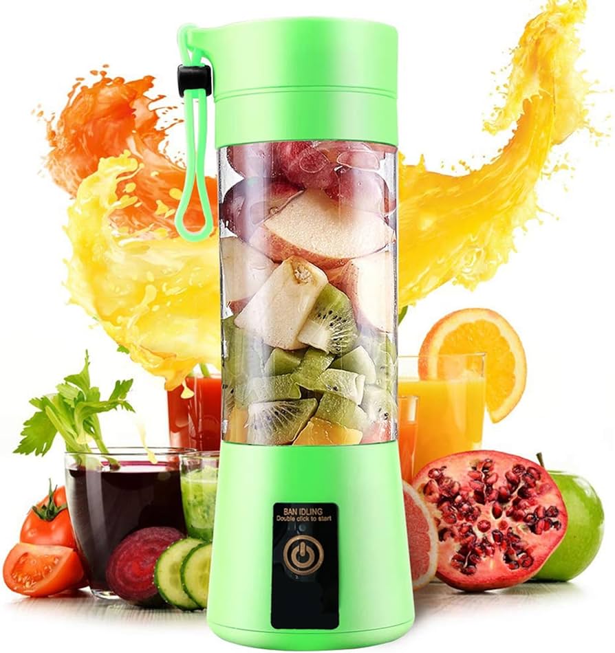 380ml Portable Electric Fruit Juicer Home USB Rechargeable Smoothie Maker Blenders Machine Sports Bottle JuicingCup